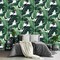 tropical botanical banana leaf wallpaper green plant floral wall mural